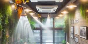 清洗吊隱式冷氣