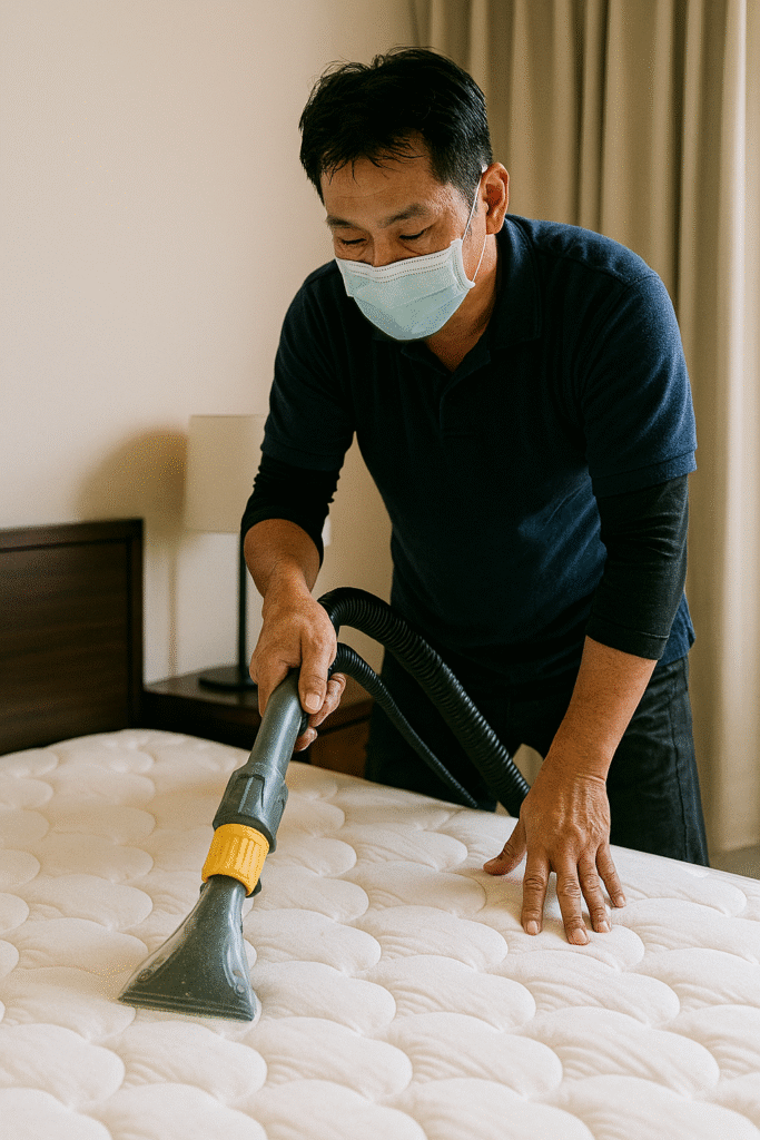 內湖超人到府清洗床墊  中山區床墊強力除螨   4 個方法教你清洗汗漬、血跡，還能除臭殺菌
