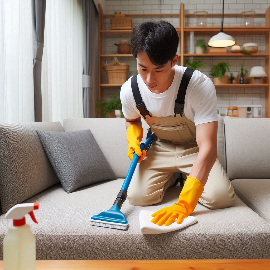 中和沙發清潔有標準   土城專業沙發清洗服務   每1張沙發都不同，專業清洗從材質判斷開始